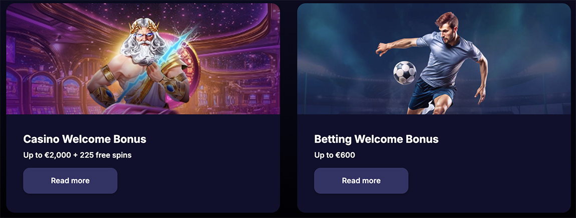 Willkommensboni für Casino und Sportwetten