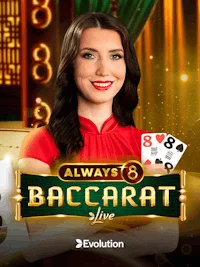 Always 8 Baccarat table at NV Casino